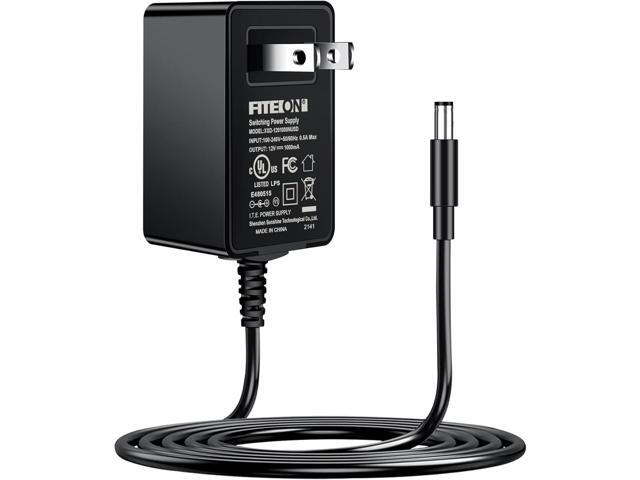 FITE ON 12V Adapter Replacement for RENPHO EM-2016C 2016, RF-EM2018C EM-2018C & Naipo Cordless Neck & Shoulder Massagers Power Supply Cord Charger