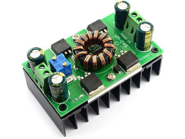 Auto Boost Buck Converter, 5A(Max 10A) DC 5V-30V to 1.25-30V Voltage Regulator Constant Voltage Constant Current CV CC Auto Step-Up/Down Boost...