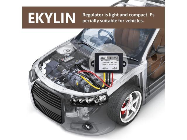 DC 12v Step up to 24v Converter Regulator 5A 120W Power Supply Adapter for Motor Car Truck Vehicle Boat Solar System etc.(Accept DC9-20V Inputs)