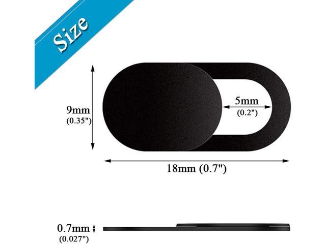 B 50 Pcs Webcam Cover Slider, Ultra-Thin Web Camera Covers Protective Laptop Webcam Privacy Cover Sliders for MacBook Pro IPad Mac Pro PC iPhone...