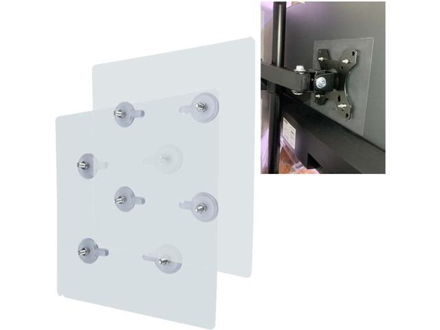 VESA Mount Adapter Bracket Kit Non-VESA Mounting Universal for 75 VESA Monitor Arm Compatible 2 Pack