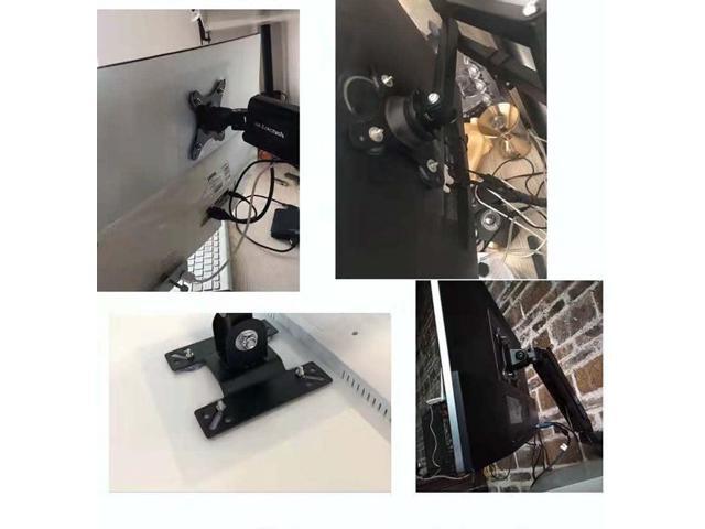 VESA Mount Adapter Bracket Kit Non-VESA Mounting Universal for 75 VESA Monitor Arm Compatible 2 Pack