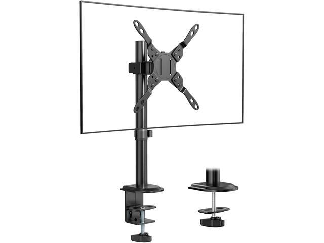 Single Monitor Desk Mount for 13-35 Inch Screens, Up to 22 lbs, Ultrawide Arm Mount for Flat & Curved Screens with VESA 75x75 to 200x200, Includes...