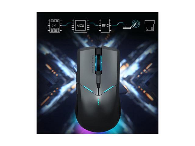 ThundeRobot ML701 Wireless Gaming Mouse, Rechargeable Computer Gaming Mouse 5 Adjustable DPI, Power Saving Mode Wireless Mouse for...