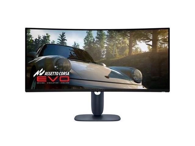 Alienware - AW3425DW 34" QD-OLED Curved WQHD 240Hz .03ms FreeSync Premium Pro Gaming Monitor with HDR (HDMI, DisplayPort) - Interstellar Indigo - image 9