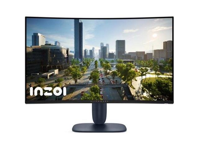 Alienware - AW3225DM 32" VA LED Curved QHD 180Hz 1ms FreeSync Gaming Monitor with HDR (HDMI, DisplayPort) - Interstellar Indigo - image 7