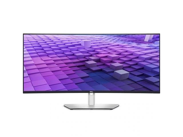 Dell - UltraSharp 37.5" IPS LED Curved 60Hz Monitor (VGA, USB, HDMI, DVI) - Black/Silver - image 9
