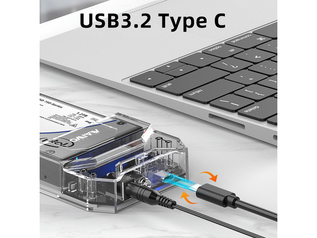 MAIWO K108U U.2 NVMe Docking Station Converter USB 3.2 Type-C Gen 2 to 2.5 inch U.2 PCIe NVME SSD Portable External Hard Drive Enclosure Adapter...