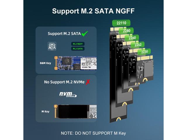 MAIWO M.2 SATA SSD Duplicator, 5 Bay External Hard Drive Docking Station for M.2 SATA B Key Solid State Drive, USB 3.0 to SATA M.2 SSD Dock, 1 to 4...