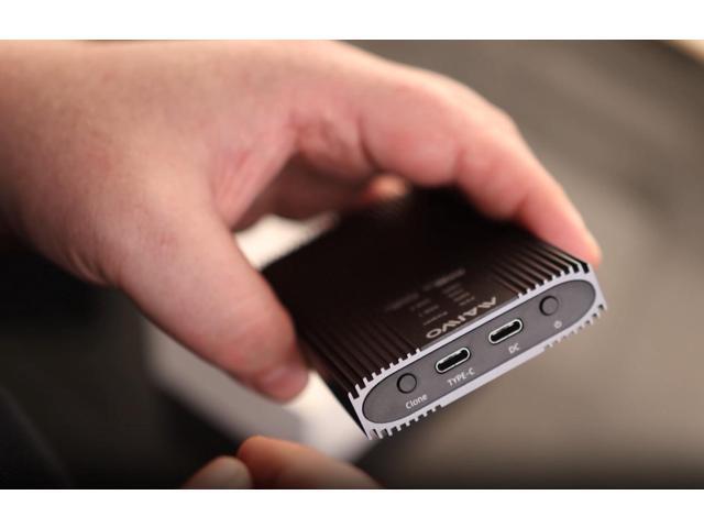 MAIWO M.2 NVMe Cloner Dual-Bay NVMe Docking Station USB C to NVMe SSD Enclosure Aluminum M.2 Duplicator Offline Clone for PCIe M-Key SSDs Max 8TB...