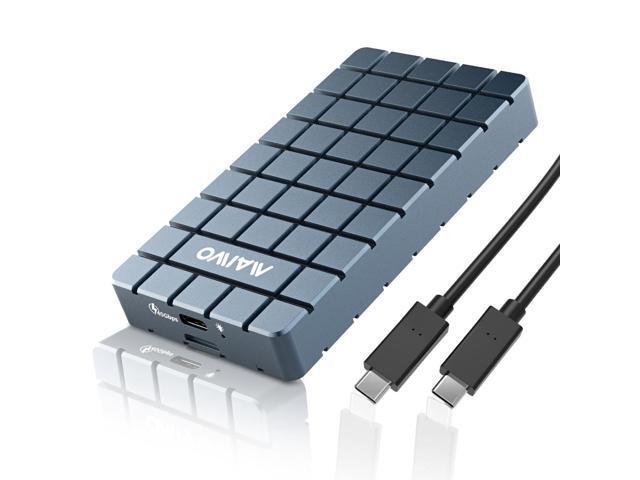 MAIWO 40Gbps M.2 NVMe SSD Enclosure USB4 Type-C to 2280 NVMe Adapter Groove Heat Dissipation Support Thunderbolt3/4 USB4/3.0/2.0 Tool Free 8TB...