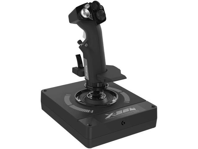 Logitech G X56 H. O.T. A.S Throttle and Joystick Flight Simulator Game Controller for PC - Black