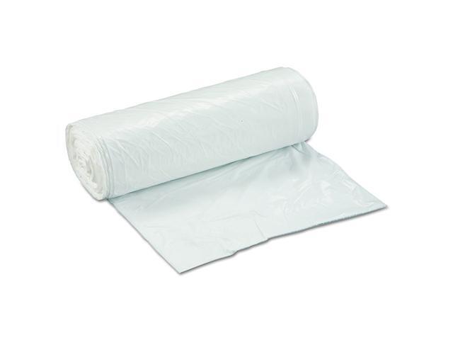Inteplast Group SL3036XHW Low-Density Can Liner, 30 x 36, 30gal, .8mil, White, 25/Roll, 8 Rolls/Carton, 1 Carton