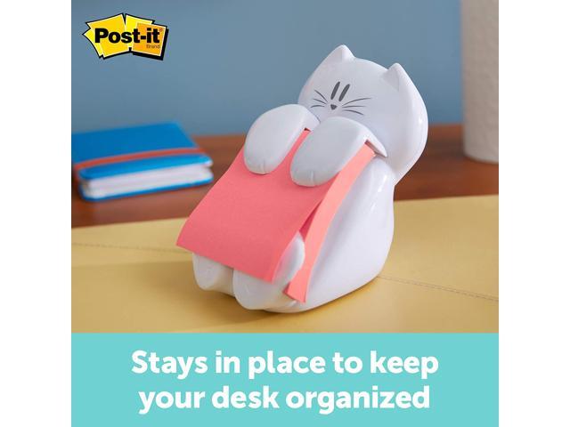 Post-it Pop-Up Note Dispenser Cat Shape 3 x 3 White CAT330