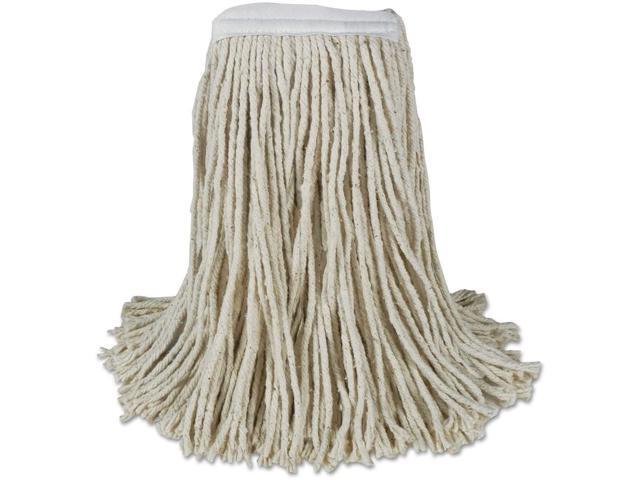 Boardwalk CM20032 Mop Head, Cotton, Cut-End, White, 4-Ply, 32Oz, 12/Carton