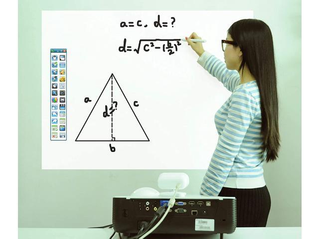 Design Pie Interactive Whiteboard Induction Receiver Precise Multi-Touch Smart Board For Most Projector Upgrade Accessories
