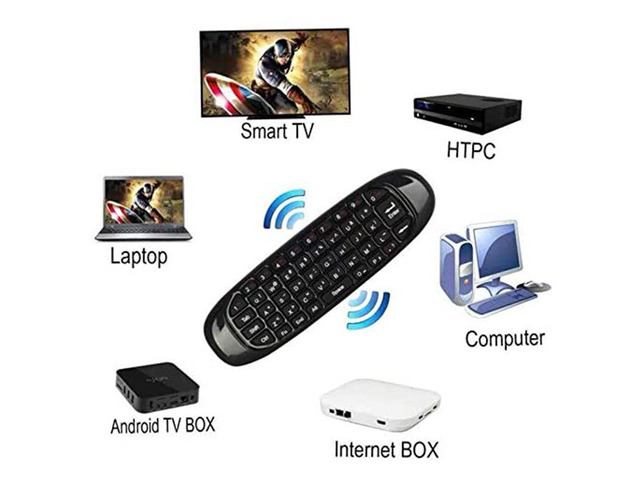 Design Pie Air Mouse Remote Control Stick With Mini Wireless Keyboard 1pc Original Rii 2.4Ghz for PC Smart TV Android TV BOX