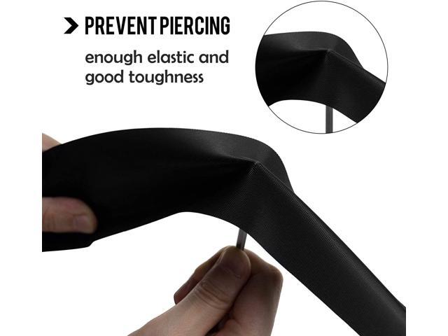 Maxfoot 20 Inch Rim Strip Rim Tape PVC Inner Tube Cushion Protector Fat Tire Tyre Liner Anti Puncture for Bike Bicycle Cycling Accessories 4PCS