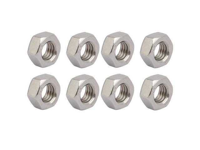 8mm x 1.25 A2 Stainless Flange Nut Spin Wiz Nuts M8-1.25 10 pcs 