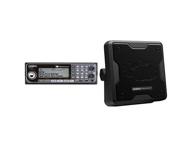 BCD536HP HomePatrol Series Digital Phase 2 BaseMobile Scanner with HPDB and Wi-Fi & (BC20) Bearcat 20-Watt External Communications Speaker
