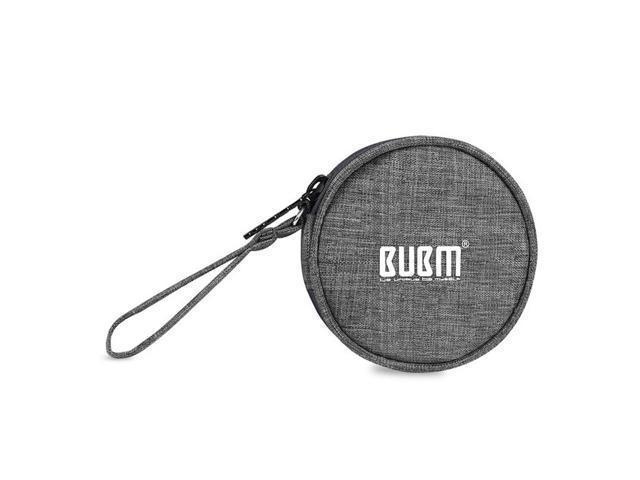 BUBM Travel Carrying Case for Small Electronics and Accessories Earphone Earbuds Cable Change Purse Protective Travel Pouch Bag-23 photo
