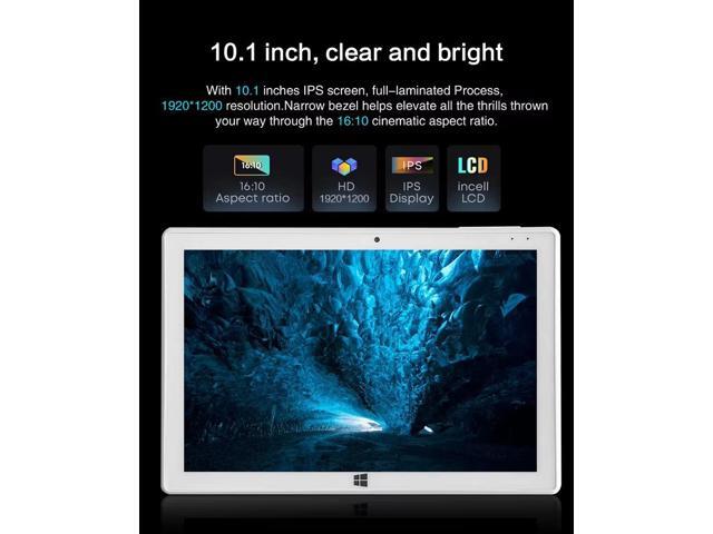 N-one A1 2 In 1 Tablet PC Windows 10 8GB DDR4+128GB SSD Intel N5030 10.1inch IPS Screen WIFI Mobile Office Tablet PC with Keyboard