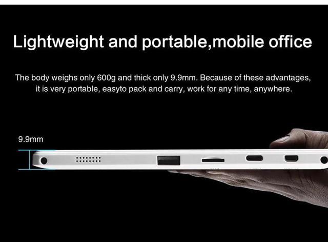 N-one A1 2 In 1 Tablet PC Windows 10 8GB DDR4+128GB SSD Intel N5030 10.1inch IPS Screen WIFI Mobile Office Tablet PC with Keyboard