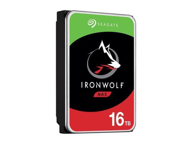 Seagate IronWolf 16TB NAS Hard Drive 7200 RPM 256MB Cache SATA 6.0Gb/s CMR 3.5' Internal HDD for RAID Network Attached Storage ST16000VN001