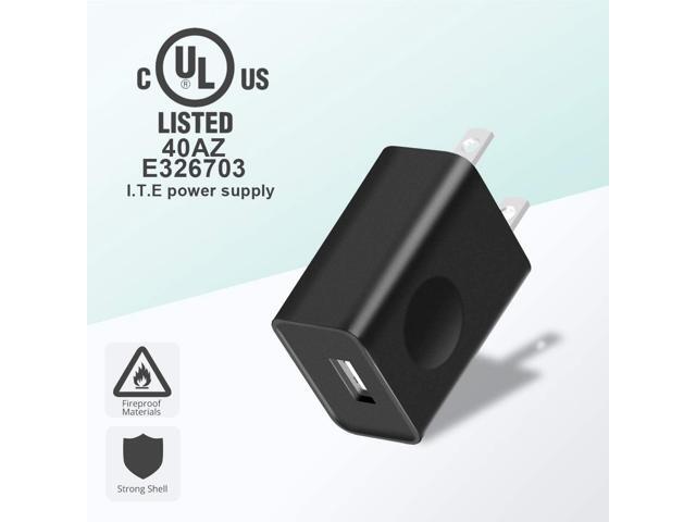 FONKEN USB Wall Charger, 3-Pack 5V 2A Power Adapter Universal Travel USB Plug Cell Phone Block Cube Compatible With iPhone, iPad, Google Nexus,...