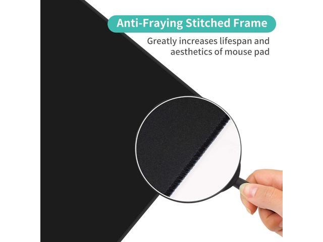 Dynippy Thin Extended Gaming Mouse Pad 31.5 * 11.8 * 0.08 inch with Stitched Edges Large, Long XXL Keyboard and Mouse pad Desk Mat for Gaming...