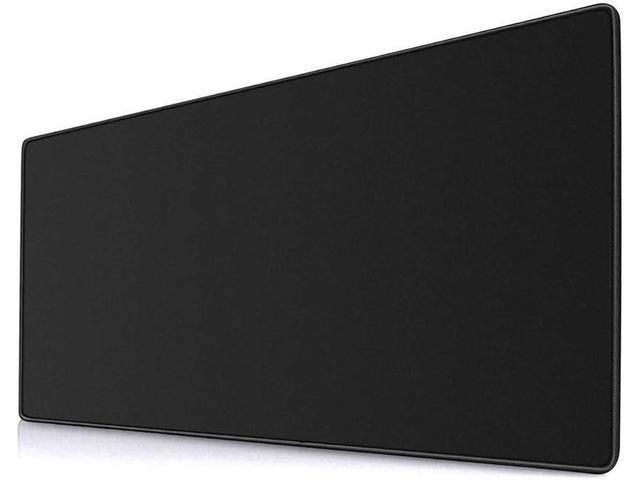 YEBMoo Gaming Mouse Pad XXL Extended Desk Pad & Thick Large (600x300x3 mm) Computer Keyboard Mousepad Mouse Mat (60x30 Black001)