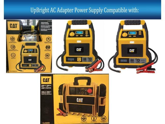 UpBright AC Power In Charging Cord Charger Cable Compatible with CAT CJ1000DXT CJ1000DCP CJ1000CP 1418644 1509959 1000 Peak Amp Jump Starter 1200A...