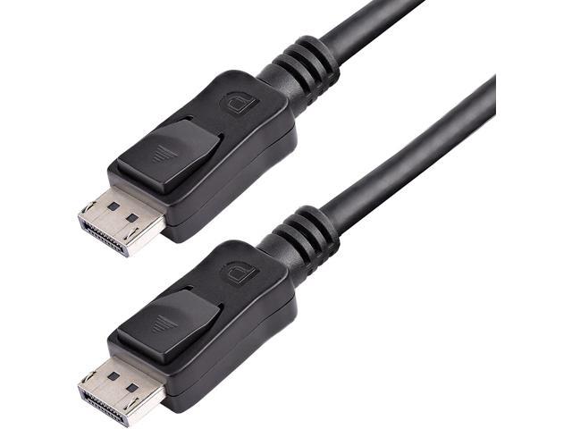 20 ft DisplayPort Cable with Latches - 2560 × 1600 - DPCP & HDCP - Male to Male DP Video Monitor Cable (DISPLPORT20L)