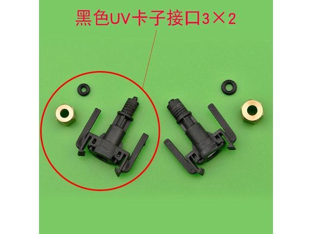 10PCS ink damper dumper connector Copper Screw adapter formimaki-JV33 cjv30 jv5 xp600 tx800 for galaxy eco solvent printer(3x2mm)