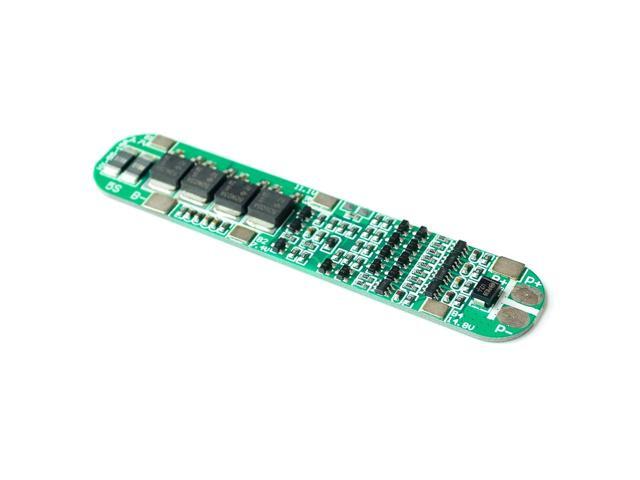5S 18.5V 18650 Lithium Battery Protection Board Anti-overcharged over-discharge 21V Solar Lighting Li-ion Lipo 5 Pack 15A 25A