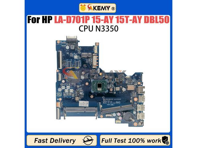 Model1(N3350 With VGA Port) For 15-AY 15T-AY Laptop Motherboard LA-D701P DBL50 CDL50 903802-001 903802-601 wi Pavilion