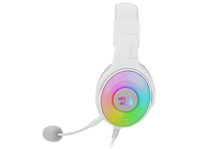 Redragon H350 Pandora RGB Wired Gaming Headset, Dynamic RGB Backlight - Stereo Surround-Sound - 50MM Drivers - Detachable Microphone, Over-Ear...