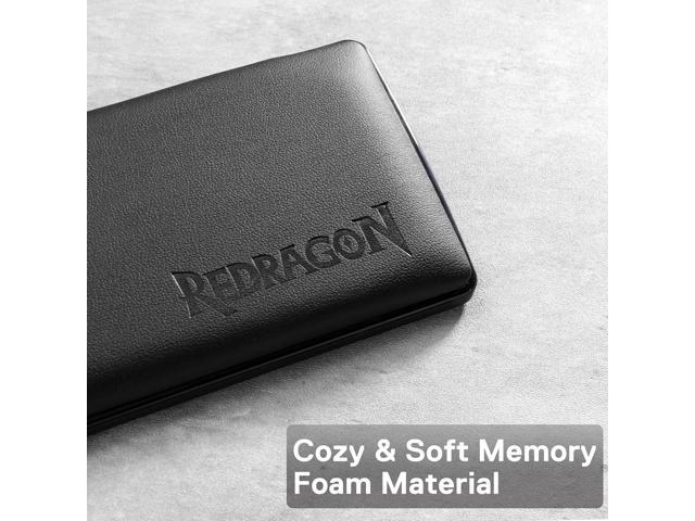 Redragon P035 Meteor S Computer Keyboard Wrist Rest Pad, Ergonomic Soft Memory Foam Wrist Support w/Anti-Slip Rubber Base, 60% 61 Keys Compact Size...