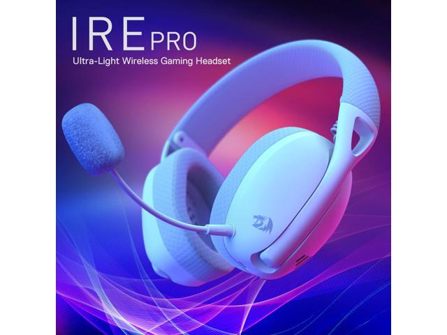 Redragon H848 Bluetooth Wireless Gaming Headset - Lightweight - 7.1 Surround Sound - 40MM Drivers - Detachable Microphone - Multi Platforms for PC,...