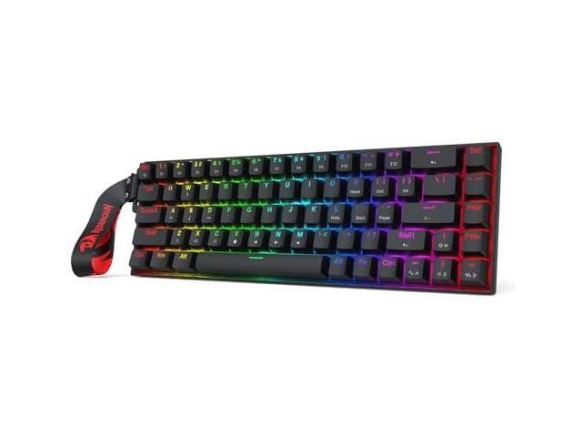 Redragon K631 HE Rapid Trigger RGB Gaming Keyboard, 68 Keys Wired Mechanical Keyboard w/Hyper-Fast Actuation, Hall Effect 8K Polling Magnetic...