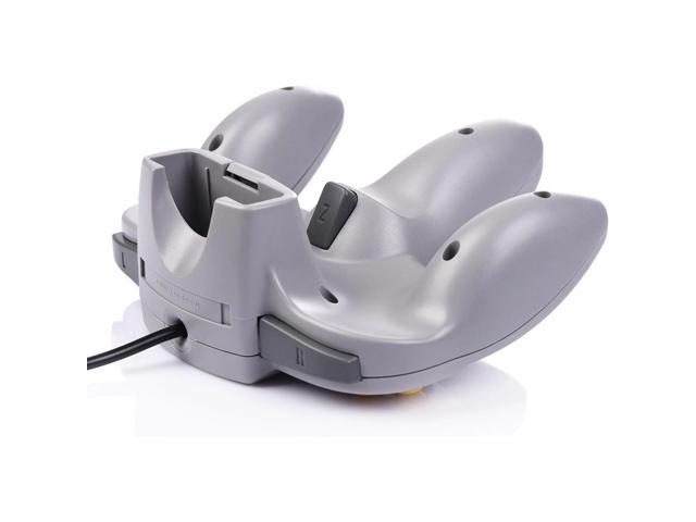 Nintendo Compatible Retrolio Games Classic N64 Wired Controller for Nintendo 64 Console Gray (Third-Party Compatible)