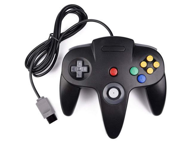 RetroFam 4 Pack N64 Wired Joysticks Video Game Controllers, Multi-color