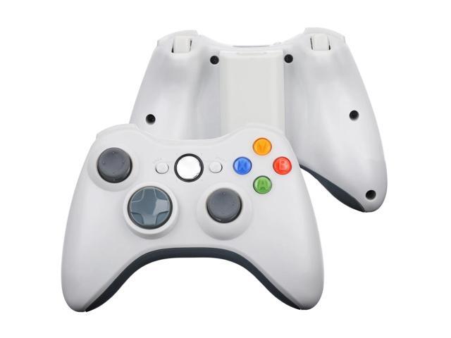 RetroFam Xbox 360 Wireless Controller 2-Pack with USB Receiver White