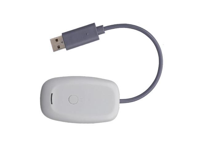 RetroFam Xbox 360 Wireless Controller 2-Pack with USB Receiver White