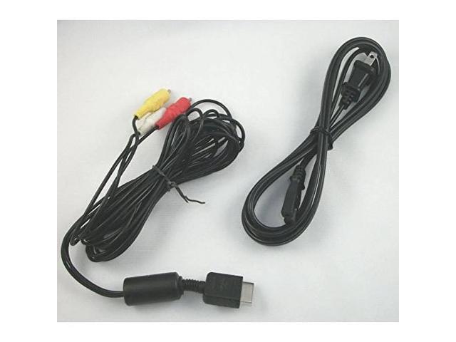 PS2 Hookup Connection Kit Power Cord to AV Cable