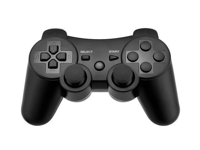 RetroFam Wireless Controller compatible for Playstation PS3 Console, Black