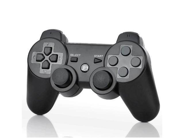 RetroFam Wireless Controller compatible for Playstation PS3 Console, Black