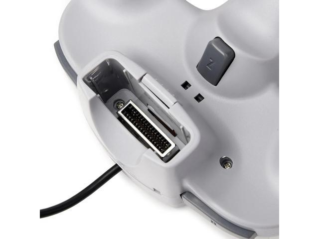 RetroFam Wired Game Controller for Nintendo 64 N64 Game Console with 6ft Extension Cable, Gray