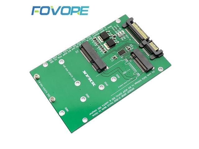 mSATA SATA adapter M.2 ngff m2 adapter 2.5 SATA converter for mSATA + M.2 NGFF SSD Card