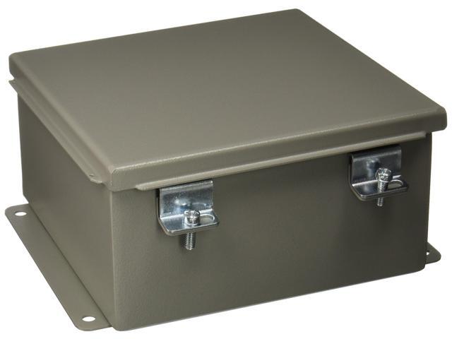 Wiegmann Enclosure Gray ANSI 61 Polyester Powder B080804CH